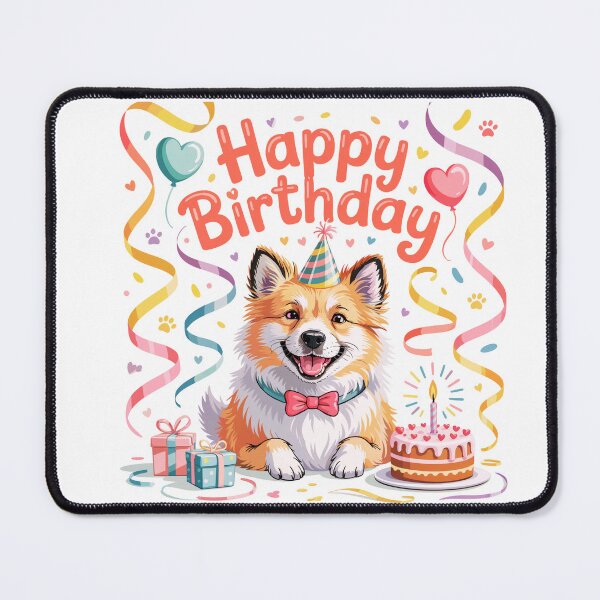 Item preview, Icelandic Sheepdog Birthday designed and sold by TheAnimalZ00.