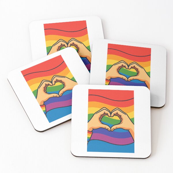 Item preview, Love is Love – LGBT Pride Rainbow Heart designed and sold by Ouath8899.