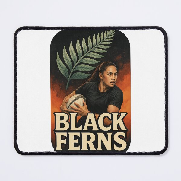 Item preview, Black Ferns – New Zealand Women’s Rugby designed and sold by StampMyPassport.