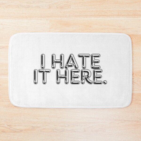 Item preview, I Hate It Here. Design Sticker, Pin, Magnet, etc. designed and sold by eggface.sandwich.