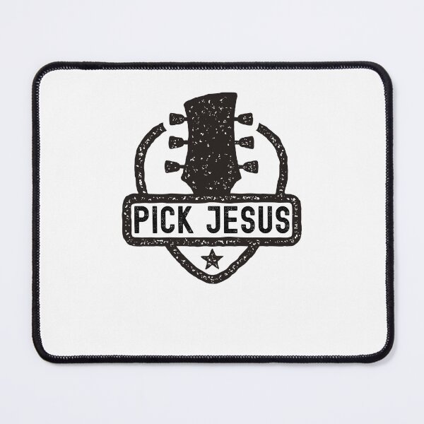 Item preview, Pick Jesus Guitar player Pastor Christian pastor designed and sold by snowry.