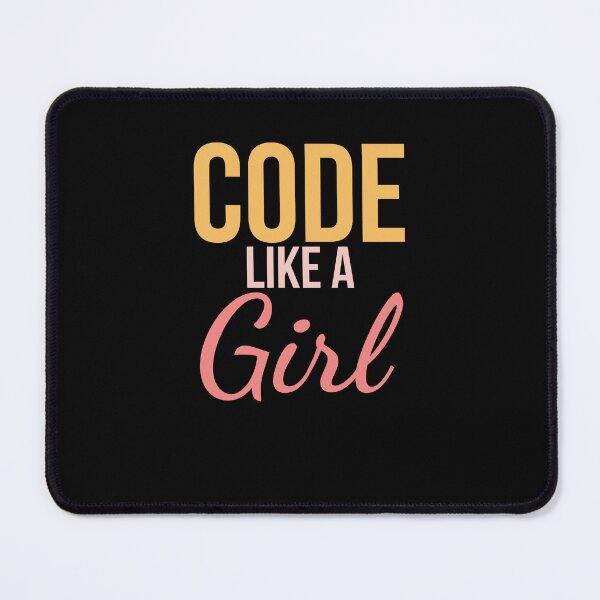 Item preview, Cute Code like a girl Programming Computer Science developer designed and sold by snowry.