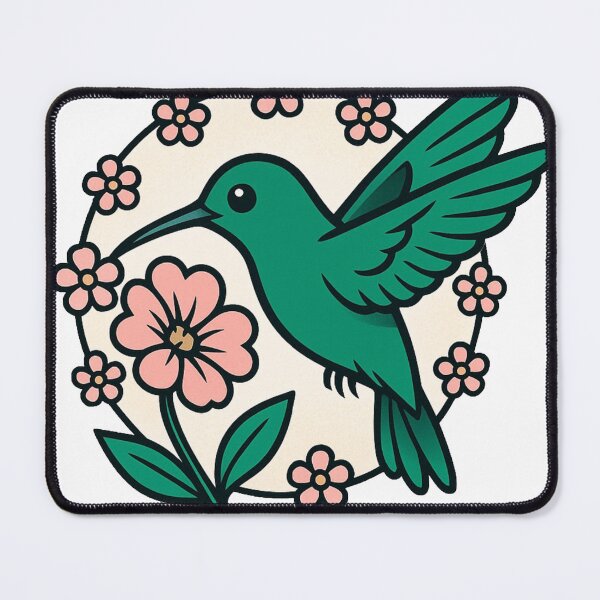 Item preview, Flower Ring Hummingbird designed and sold by WhatevrWrksMrch.