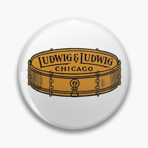 Item preview, Ludwig & Ludwig 1920s drum logo designed and sold by TimePieceDesign.