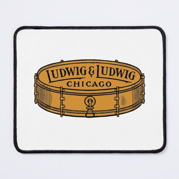 Item preview, Ludwig & Ludwig 1920s drum logo designed and sold by TimePieceDesign.