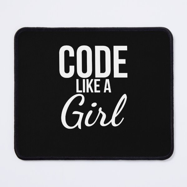 Item preview, Code like a girl Programming Computer Science web developer designed and sold by snowry.