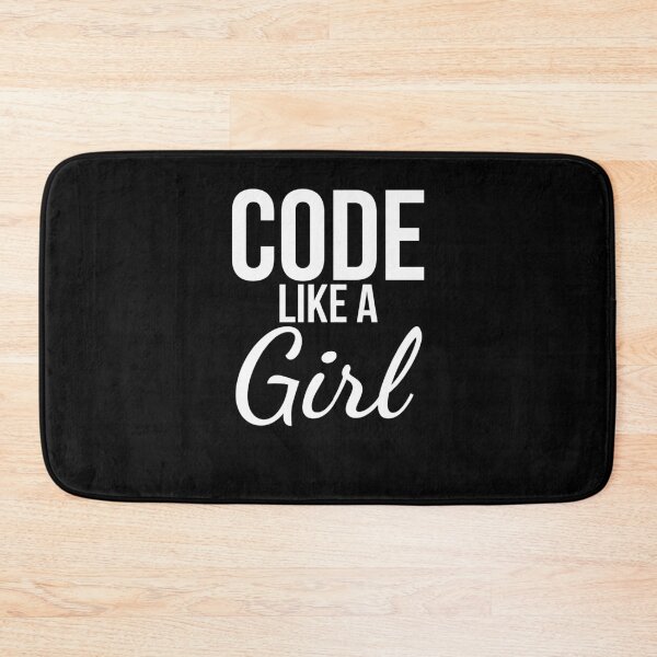 Item preview, Code like a girl Programming Computer Science web developer designed and sold by snowry.