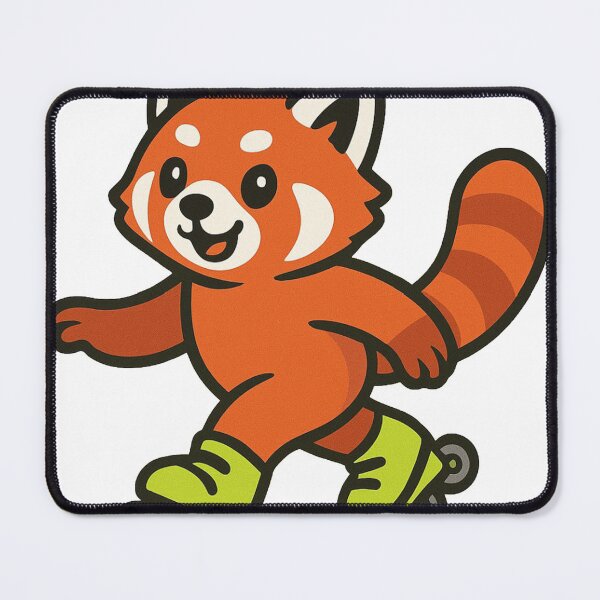 Item preview, Skating Red Panda designed and sold by WhatevrWrksMrch.
