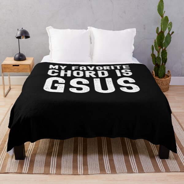 Item preview, My Favorite Chord is Gsus funny Christian Guitar player pun designed and sold by snowry.