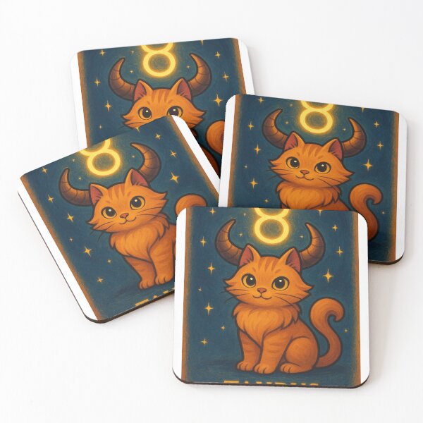 Item preview, Taurus Zodiac Cat – Regal Cartoon Astrology Design for Taurus Lovers designed and sold by Luis Betancourt illustrations.