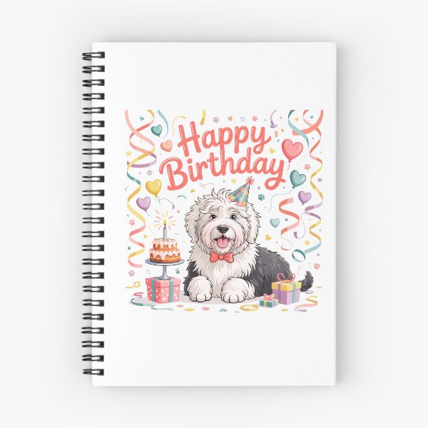 Item preview, Old English Sheepdog Birthday designed and sold by TheAnimalZ00.