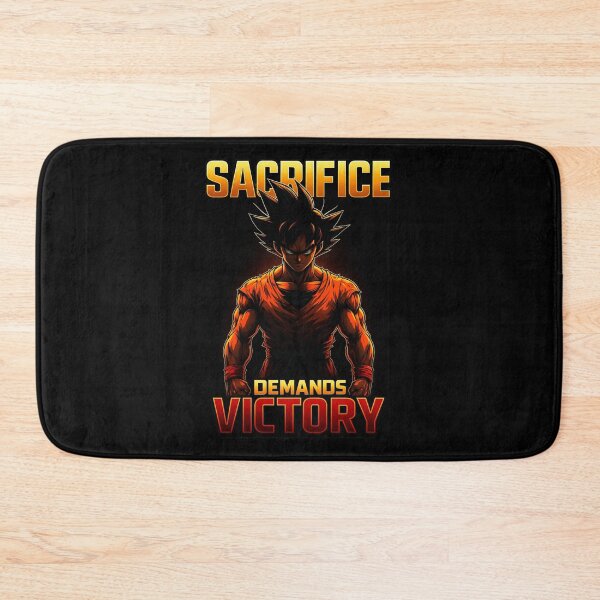 Item preview, Anime Warrior Quote Poster - Sacrifice Demands Victory designed and sold by SoulFlex.