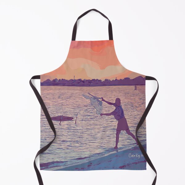 Item preview, Netting for Bait Fish in Cedar Key Florida designed and sold by ncNatureVisions.