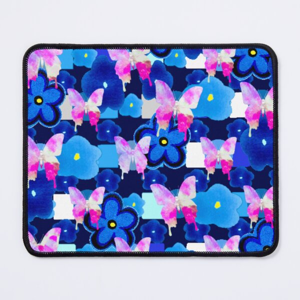 Item preview, Butterfly Garden and Blue Flower designed and sold by kel72.