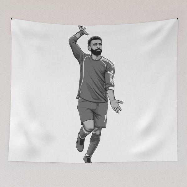 Item preview, Mo Salah Black and White Version designed and sold by Aldduardo.