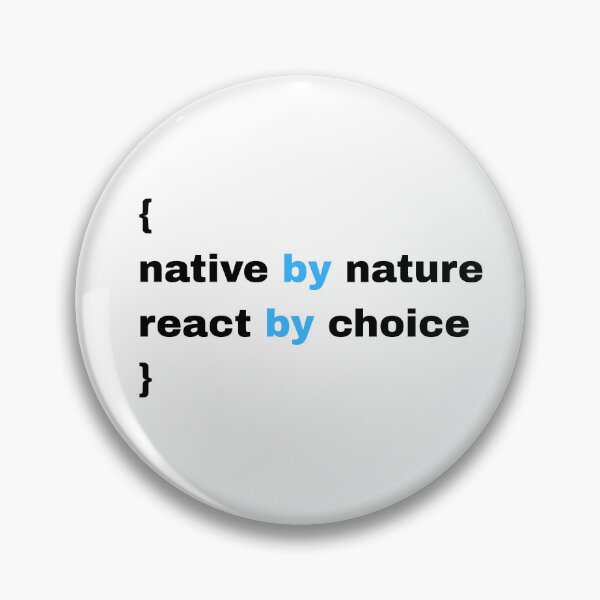 Item preview, React Native Funny Developer Gift designed and sold by SynizesisShop.