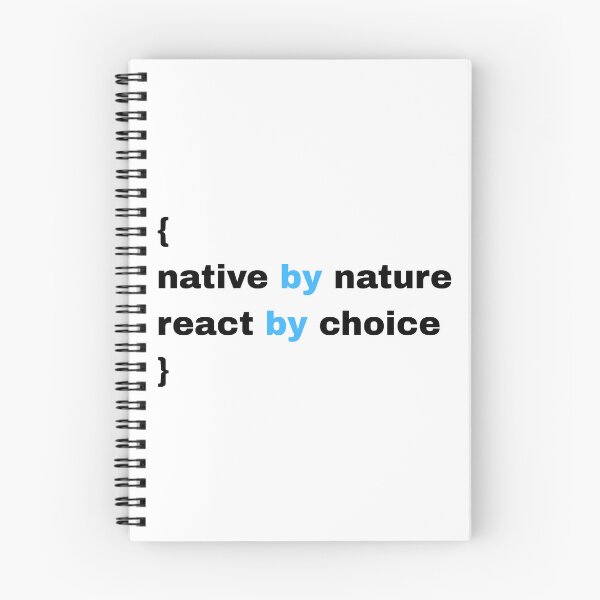 Item preview, Regalo divertido para desarrolladores de React Native designed and sold by SynizesisShop.