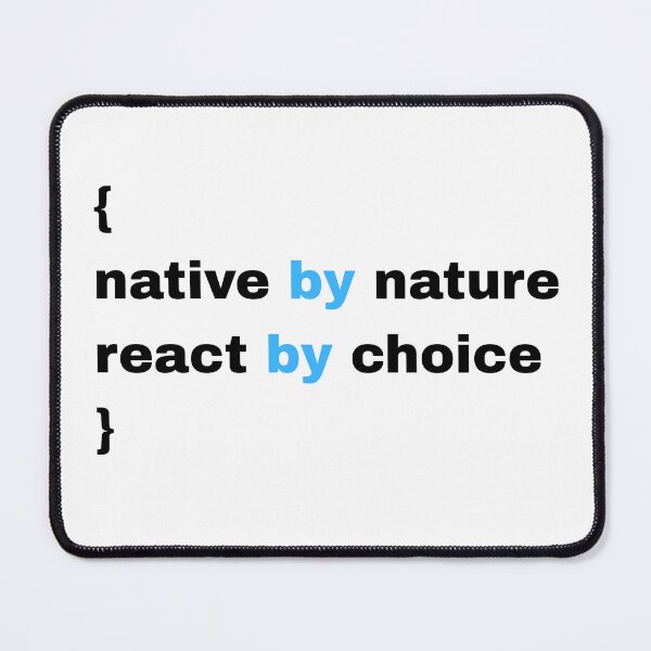 Item preview, React Native Funny Developer Gift designed and sold by SynizesisShop.