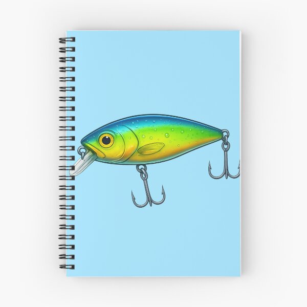 Item preview, Colorful Mahi Fishing Lure Vector Illustration designed and sold by NoRestDesigns.
