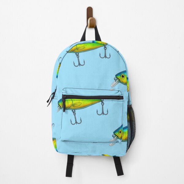 Item preview, Colorful Mahi Fishing Lure Vector Illustration designed and sold by NoRestDesigns.
