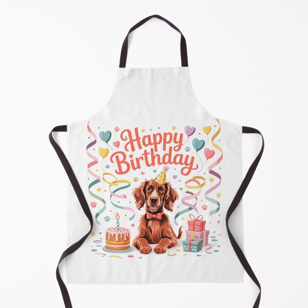 Item preview, Irish Setter Birthday designed and sold by TheAnimalZ00.