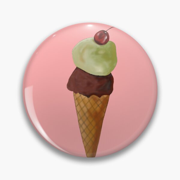 Item preview, Cherry Delight Ice Cream Cone designed and sold by JKDESING.