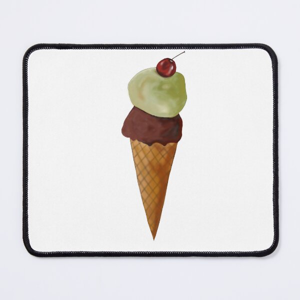 Item preview, Cherry Delight Ice Cream Cone designed and sold by JKDESING.