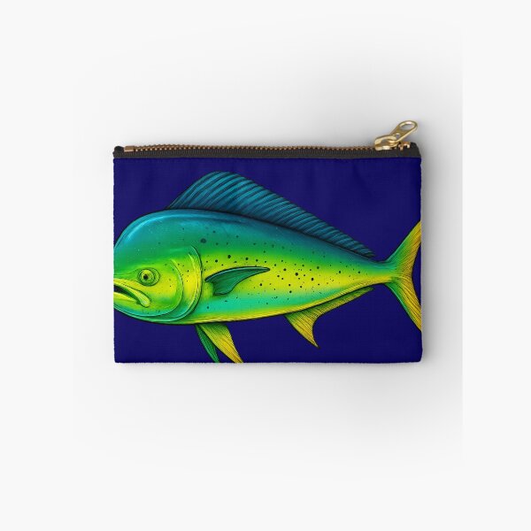 Item preview, Vibrant Bull Mahi-Mahi – Colorful Sportfish Art designed and sold by NoRestDesigns.