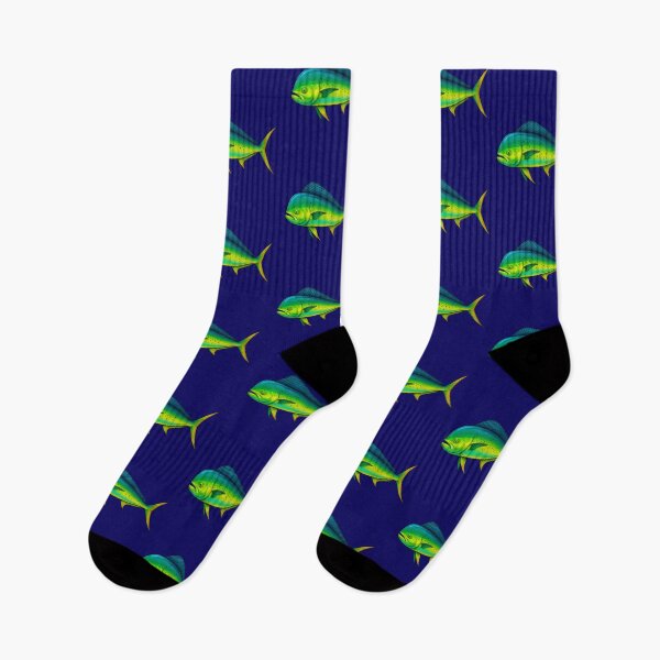 Item preview, Vibrant Bull Mahi-Mahi – Colorful Sportfish Art designed and sold by NoRestDesigns.