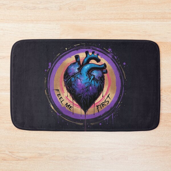 Item preview, Ink Heart with Aura Rings designed and sold by Vibrant Threads.