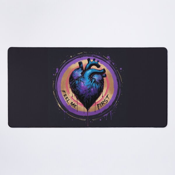 Item preview, Ink Heart with Aura Rings designed and sold by Vibrant Threads.