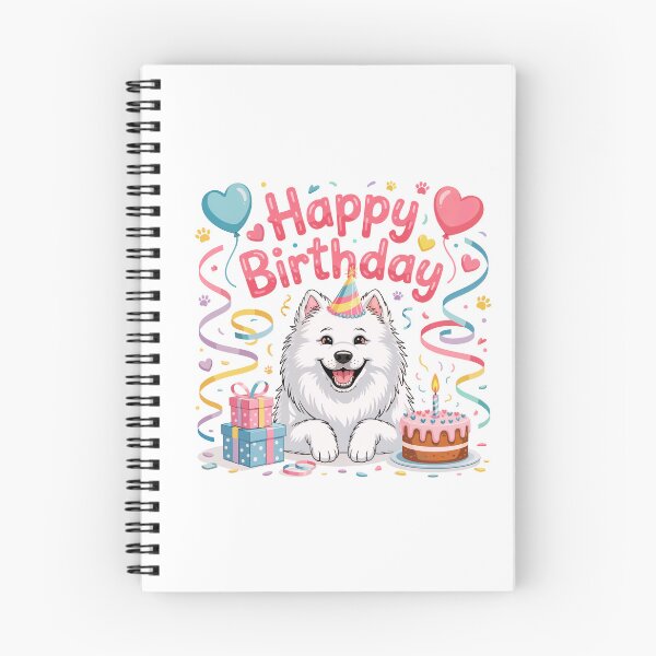 Item preview, Samoyed Dog Birthday designed and sold by TheAnimalZ00.