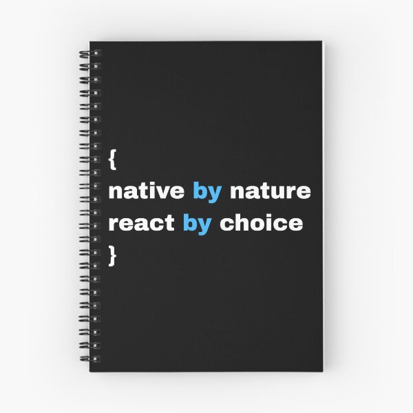 Item preview, Regalo divertido para desarrolladores de React Native designed and sold by SynizesisShop.