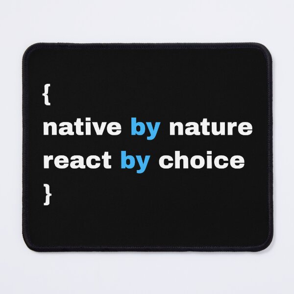 Item preview, React Native Funny Developer Gift designed and sold by SynizesisShop.