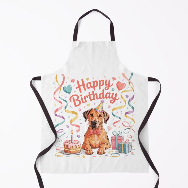 Item preview, Rhodesian Ridgeback Birthday designed and sold by TheAnimalZ00.