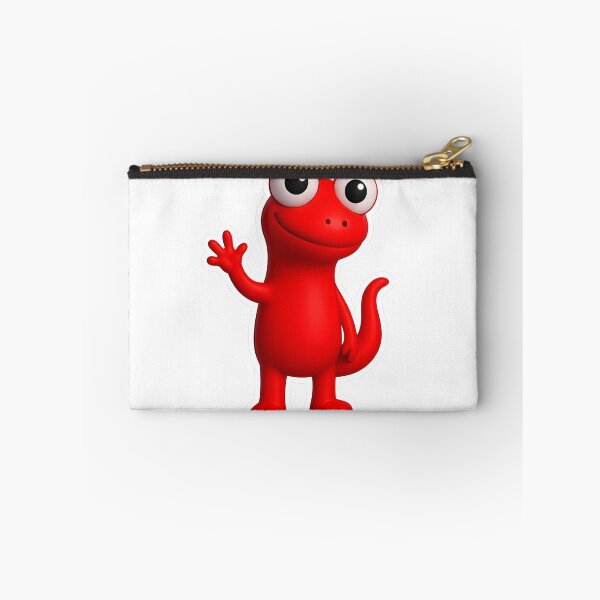Item preview, Cute Red Cartoon Lizard Character designed and sold by FunnySignalStudio.