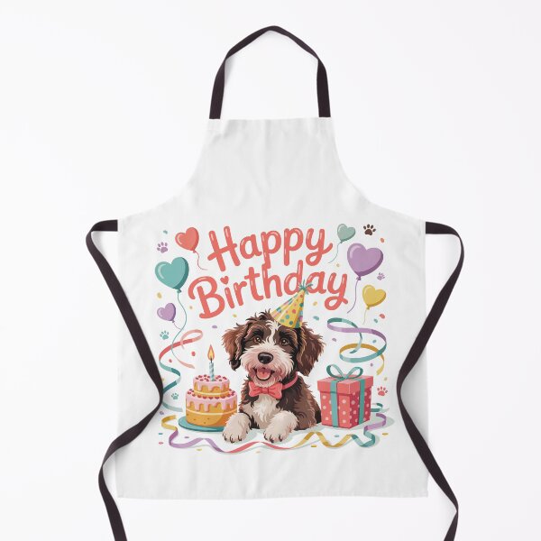 Item preview, Spanish Water Dog Birthday designed and sold by TheAnimalZ00.