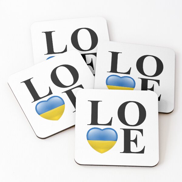 Item preview, I Love Ukraine Heart Flag – Patriotic Pride Design designed and sold by artworkathome.