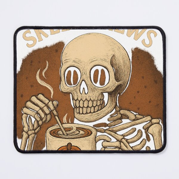 Item preview, Bone Brew Barista - Spooky Season Barista designed and sold by TONSNAP.