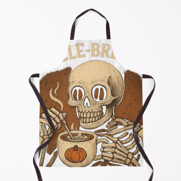 Item preview, Bone Brew Barista - Spooky Season Barista designed and sold by TONSNAP.