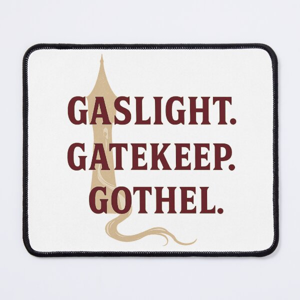 Item preview, Gaslight Gatekeep Gothel Shirt – Funny Tangled Inspired Narcissistic Mom Parody Tee designed and sold by Zippitydodads.
