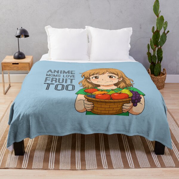 Item preview, Anime Moms Love Fruit Too – Wholesome Basket of Fresh Produce designed and sold by Twittlefish.