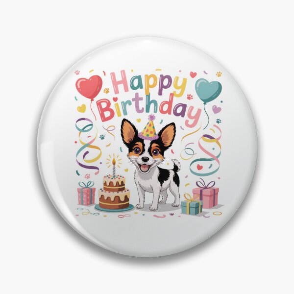 Item preview, Toy Fox Terrier Birthday designed and sold by TheAnimalZ00.