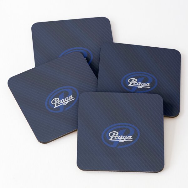 Item preview, Praga Karts - Blue Carbon Fibre Background designed and sold by KartPixel by Pipstar.