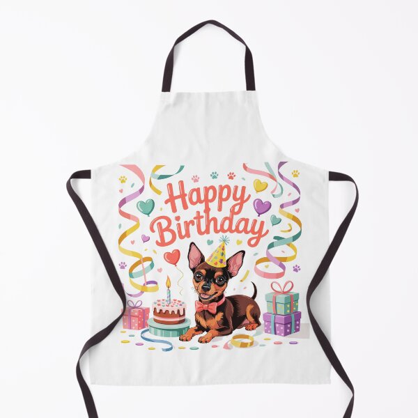 Aperçu de l'œuvre Anniversaire du Pinscher nain créée et vendue par TheAnimalZ00.