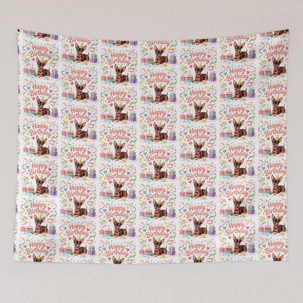 Item preview, Miniature Pinscher Birthday designed and sold by TheAnimalZ00.