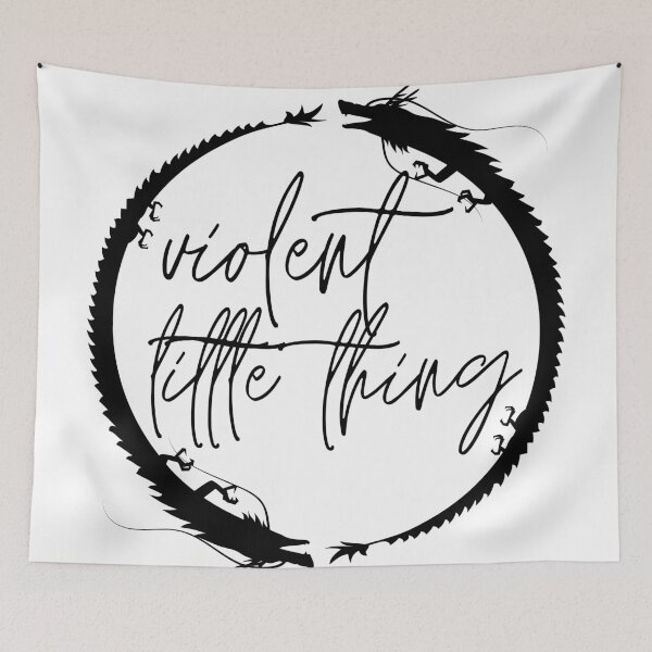 Item preview, violent little thing designed and sold by thatbookgal.