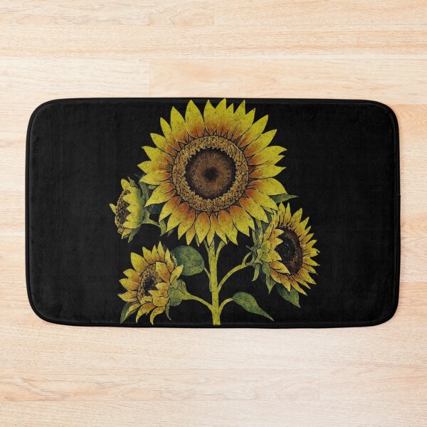 Item preview, Vintage Style Distressed Yellow Sunflower  designed and sold by TackyTime.