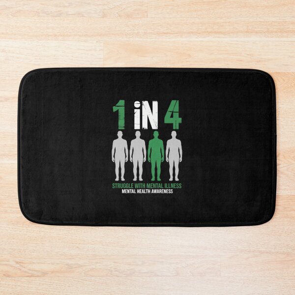 Item preview, 1 In 4 Struggle With Mental Illness Mental Health Awareness designed and sold by KarstenNoanra.