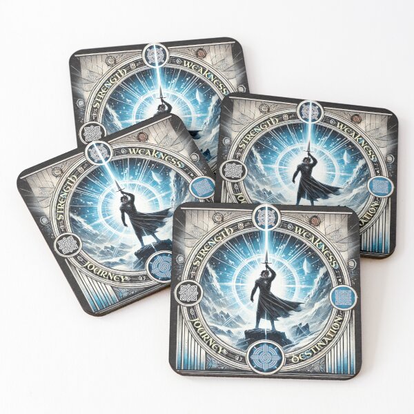Item preview, Strength, Weakness, Journey, Destination – Epic Radiant Knight designed and sold by EmersionPrints.
